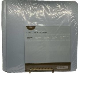 Creative Memories 8x8 Flex Hinge Album Cover Powder Blue